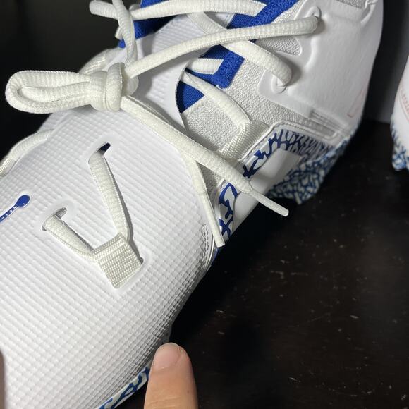 Florida Gators Jordan Football Cleats Mens 12.5 W Alpha Menace Pro 3 DH3367-112 - Picture 5 of 11